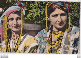 M6- ALGERIE - SCENES ET TYPES - FEMMES ARABES - EDIT. JANSOL CHAMBERY - COULEURS - ( 2 SCANS ) - Women