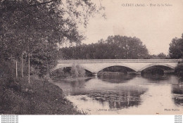 M4-10) CLEREY - AUBE - PONT DE LA SEINE - EN 1933 - ( 2 SCANS ) - Autres & Non Classés