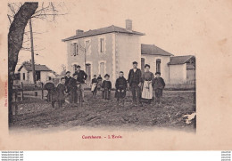 M3-40) SAUGNAC  ET  MURET - LANDES - CASTELNAU - L ' ECOLE  - ECOLIERS - HABITANTS - EDIT. ERNEST JEAN - ( 2 SCANS ) - Autres & Non Classés