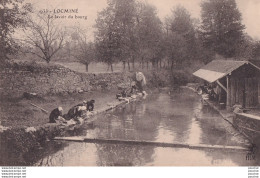 M14-56) LOCMINE - LE LAVOIR DU BOURG - ANIMEE - LAVEUSES - LAVANDIERES - ( 2 SCANS )   - Locmine