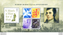 Robert Burns 2009. - Blocs-feuillets