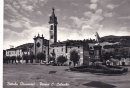 Cartolina Bettola ( Piacenza ) Piazza C. Colombo - Piacenza