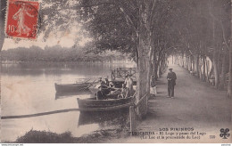 A16- PUIGCERDA - EL LAGO Y PASEO DEL LAGO - LE LAC ET LA PROMENADE DU LAC - EN 1914 - Gerona