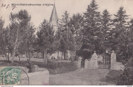 A14-50) MILLIERES - MANCHE - L ' EGLISE  - EN 1907 - Sonstige & Ohne Zuordnung