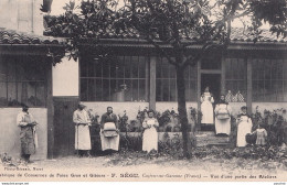 31) CAZERES SUR GARONNE - FABRIQUE DE CONSERVES DE FOIES GRAS ET GIBIERS - F. SEGU - VUE D'UNE PARTIE DES ATELIERS - Other & Unclassified