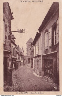 A4-15) SALERS - CANTAL - RUE DU BEFFROI  - ( 2 SCANS ) - Autres & Non Classés