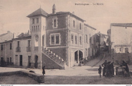 A1-34) PORTIRAGNES - HERAULT - LA MAIRIE - ANIMEE - HABITANTS -  ( 2 SCANS ) - Autres & Non Classés