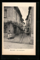 CPA Mas D`Azil, Rue Comelonguette  - Altri & Non Classificati