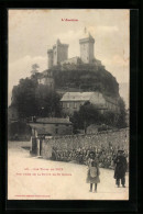 CPA Foix, Vue Prise De La Route De St Girons  - Saint Girons