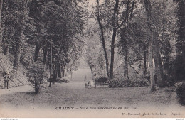 A23-02) CHAUNY - VUE DES PROMENADES ( 2EME VUE ) -  EDIT. F. BARNAUD , LAON  - ( 2 SCANS ) - Chauny