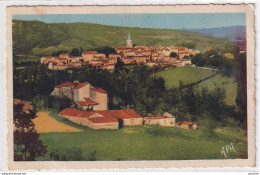 A1-82) VERFEIL SUR SEYE - TARN ET GARONNE - VUE GENERALE ET LE CHATEAU DE RHODES  -  ( 2 SCANS ) - Autres & Non Classés