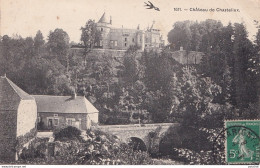 A22-87) CHATEAU DE CHASTELLUX - EN 1914 - Autres & Non Classés