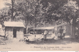 A20-31) TOULOUSE - EXPOSITION DE TOULOUSE 1908  -  VILLAGE NOIR - LAVEUSES INDIGENES  - ( 2 SCANS ) - Toulouse