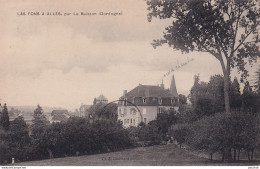 A19-24) LAS  FONS  A  ALLES , PAR LE BUISSON - DORDOGNE - LE CHATEAU - EN  1931  -  ( 2 SCANS ) - Autres & Non Classés