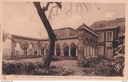 31) SAINT GAUDENS - HAUTE GARONNE - RESTE DU CLOITRE DE L ' ABBAYE DE BONNEFOND DANS LE JARDIN PUBLIC - ( 2 SCANS ) - Saint Gaudens