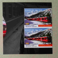 N-U-C Ge21-01 : Chemin De Fer Rhétique (Albula Et Bernina) - Suisse / Italie - Unused Stamps