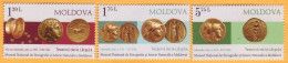 2018 Moldova Moldavie Moldau Hidden Treasures. Golden Coins. Larguta. National Museum 1v Mint - Moldavie