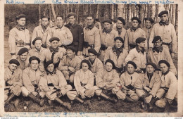 FORT DE SAINT CYR - CARTE PHOTO 28 AVRIL 1939 - PENDANT L ' EXERCICE - REGIMENT 118° SUR COL + SIGNATURE DES MILITAIRES  - St. Cyr L'Ecole