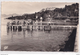 I8-74) AMPHION LES BAINS - HAUTE SAVOIE - LE  DEBARCADERE   - EN 1964 - 2 SCANS - Other & Unclassified