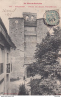 I6-31) SAINT MARTORY - HAUTE GARONNE - PORCHE DE L ' EGLISE - PORTE ROMANE - ANIMEE - HABITANTS - EN 1905 - Andere & Zonder Classificatie