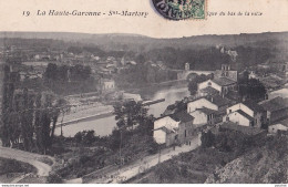 31) SAINT MARTORY - HAUTE GARONNE - VUE PANORAMIQUE DU BAS DE LA VILLE -  EN 1907 - ( 2 SCANS ) - Andere & Zonder Classificatie