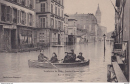 I4-75) PARIS - XII EME - INONDATION  DE JANVIER - FEVRIER - 1910 - RUE DE BERCY - ( 2 SCANS ) - Distretto: 12