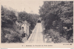 I4-80) AMIENS - LA TRANCHEE DES  PETITS  JARDINS - EN 1904 - ( 2 SCANS ) - Amiens