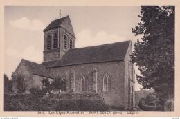 I3-61) LES ALPES MANCELLES - SAINT CENERI - ORNE - L ' EGLISE - ( 2 SCANS ) - Autres & Non Classés