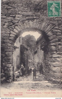 I1-81) MAZAMET - VILLAGE D'HAUTPOUL -  TARNE  VIEILLE PORTE- ANIMEE - HABITANTS - ECOLIERS EN 1910 - Mazamet