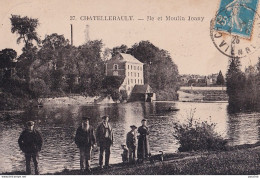 I22-86) CHATELLERAULT -  ILE ET MOULIN JOANY - ANIMEE - HABITANTS -  EN 1926 - Chatellerault