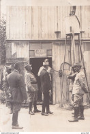 I22-51) REIMS  LE 26 JUILLET 1916 - CARTE PHOTO - VISITE DE M. JACQUES REGNIER - CAMP P.A.56 - BAINS DOUCHE -  3 SCANS  - Reims