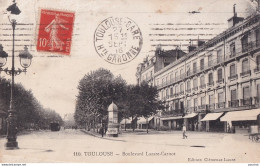 I18-31) TOULOUSE - BOULEVARD LAZARE CARNOT - TRAMWAY - EN 1916 - Toulouse