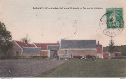 I34-78) BAZAINVILLE - ANCIEN FIEF SOUS SAINT LOUIS -  FERME DE L ' AULNAY - COLORISEE - EN 1914 - Autres & Non Classés