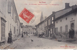 I34-81) ST URCISSE , PRES RABASTENS - TARN - LA GRANDE RUE - ANIMATION - HABITANTS - EN 1908 - Autres & Non Classés