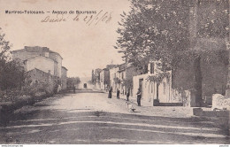 I33-31) MARTRES TOLOSANE - AVENUE DE BOURSENS - ANIMEE - HABITANTS -  ( 2 SCANS ) - Other & Unclassified