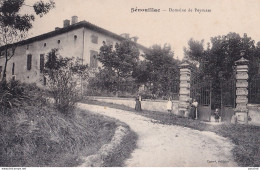  I30-46) SENOUILLAC - LOT - DOMAINE DE PEYRUSSE - ANIMEE - HABITANTS - ( 2 SCANS ) - Altri & Non Classificati