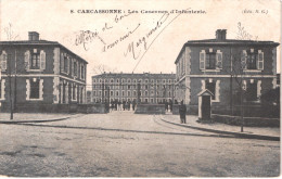 FR11 CARCASSONNE - Les Casernes D'Infanterie - Animée - Belle - Carcassonne