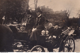 A14-75) PARIS - CARTE PHOTO - LE 13/1/1919 - RECEPTION - LE PRESIDENT WILSON ET MR POINCARRE - ( 2 SCANS ) - Réceptions