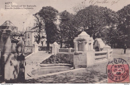 A12-57) METZ - NOUVELLE FONTAINE A L ' ESPLANADE- EN 1906 - Metz