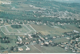 47) NERAC - VUE DE NERAC - LE HAMEAU DE LADEVEZE - CARTE PUB AU DOS - S.A.IG. MOULIN DE TRIVAIL STE MARTHE - 2 SCANS - Nerac