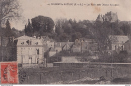 A9-28) NOGENT LE ROTROU - LES ECOLES ET LE CHATEAU SAINT - JEAN - Nogent Le Rotrou