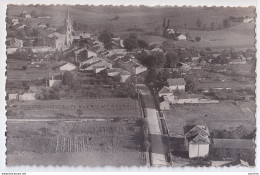 A4-47) BON ENCONTRE - LOT ET GARONNE - VUE GENERALE PAR AVION - AU PREMIER PLAN - MAIRIE ET ECOLES - ( 2 SCANS ) - Bon Encontre