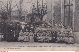 A2-33) BORDEAUX - HOPITAL DES ENFANTS - SERVICE DES ENFANTS ASSISTES - FILLES  - ( 2 SCANS )   - Bordeaux