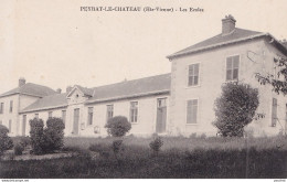 A2-87) PEYRAT LE CHATEAU - HAUTE VIENNE -  LES ECOLES  - ( 2 SCANS ) - Autres & Non Classés