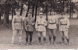 A20- CARTE PHOTO - GROUPE D ' OFFICIERS DU 107 EME REGIMENT D' INFANTERIE D ' ANGOULEME - CHARENTE - 3 SCANS - Régiments