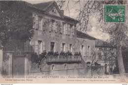 A19-47) ASTAFFORT - ECOLE COMMUNALE DE GARCONS - ANIMEE - ECOLIERS - EN  1914 - Astaffort