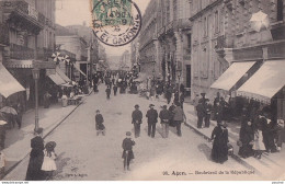 A18-47) AGEN - BOULEVARD DE LA REPUBLIQUE - EN 1906 - Agen