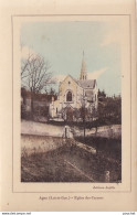 A18-47) AGEN - EGLISE DES CARMES - EDIT. LAFITTE - ( 2 SCANS ) - Agen