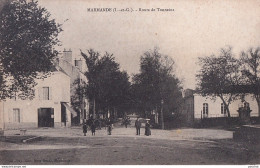 A17-47) MARMANDE - ROUTE DE TONNEINS  - ANIMEE - EN 1905  - ( 2 SCANS ) - Marmande