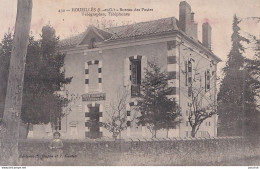 A16-47) HOUEILLES - LOT ET GARONNE - BUREAU DES POSTES - TELEGRAPHES - TELEPHONES  - EN  1911 - ( 2 SCANS ) - Other & Unclassified